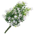 Floristik24 Flores artificiales decoración ramo de flores artificiales planta de hielo blanco 26cm