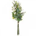 Floristik24 Ramo artificial con decoración de flores artificiales de eucalipto 48cm