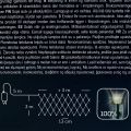 Malla de luz LED 384, blanco cálido, 3 m x 3 m, para uso exterior. | Floristik24.es