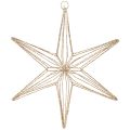 Floristik24 Estrella decorativa LED de alambre para colgar, para uso interior, 32 cm.