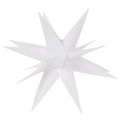 Estrella LED decorativa, luz blanca cálida, para exteriores, con temporizador, 40 cm. | Floristik24.es