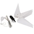 Estrella LED navideña blanca