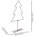 Árbol de Navidad LED, funciona con pilas, decoración de mesa para interiores, 47 cm | Floristik24.es
