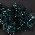 Guirnalda navideña de oropel con 60 LED y temporizador, para exteriores, 3 m | Floristik24.es