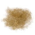 Tinsel dorado rizado premium