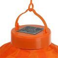 Lampion LED con solar 20cm naranja | Floristik24.es