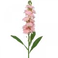 Floristik24 Levkoje Rosa flor artificial como tallo real flor artificial 78cm
