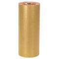 Rollo de papel para dobladillos, dorado/rojo, 25 cm x 100 m, artículos de floristería. | Floristik24.es