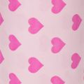 Papel para puños con motivo de corazón, rosa, 25 cm, 100 m | Floristik24.es