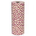 Papel para puños, estampado de leopardo, morado, 25 cm, 100 m | Floristik24.es