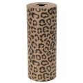 Papel para dobladillos, estampado de leopardo, rollo de 25 cm y 100 m, para envolver regalos. | Floristik24.es