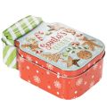 Lata metálica para galletas