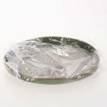 Bandeja decorativa verde con