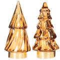 Adorno navideño de cristal con