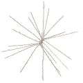 Floristik24 Lámpara LED decorativa con forma de estrella polar, luz blanca cálida, con temporizador, para exteriores, 29 cm.