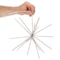 Lámpara LED decorativa con forma de estrella polar, luz blanca cálida, con temporizador, para exteriores, 29 cm. | Floristik24.es
