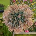 Floristik24 Mini lanza de palma, flores secas, decoración de adviento, días de conmemoración natural L33–34cm W7–9cm 4pcs