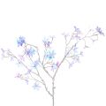 Floristik24 Rama artificial con flores iridiscentes, 80 cm.