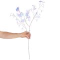 Rama artificial con flores iridiscentes, 80 cm. | Floristik24.es