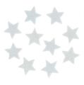 Floristik24 Mini glitter star 2,5cm blanco 48pcs