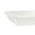 Floristik24 Bandeja de enchufes OASIS® blanca 23cm x 11,5cm x 2,5cm 5 piezas