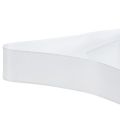 Floristik24 Cinta decorativa cinta de regalo cinta blanca orillo 25mm 3m