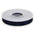 Floristik24 Cinta de organza cinta de regalo cinta azul oscuro orillo azul 15mm 50m