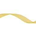 Floristik24 Cinta de organza cinta de regalo cinta amarilla orillo 6mm 50m