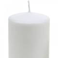 Pure pillar candle 130/60 vela de cera natural estearina sostenible y colza