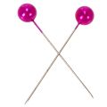 Alfileres Cabeza De Perla Rosa Ø10mm 60mm | Floristik24.es