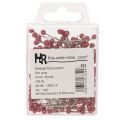 Alfileres decorativos con cabeza de perla roja para floristerías, Ø4 mm, 40 mm, 150 unidades | Floristik24.es