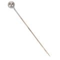 Alfileres de floristería y decoración con cabeza de perla, plateados, Ø4 mm, 40 mm, 150 unidades | Floristik24.es