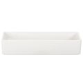 Bandeja rectangular con asas para almacenamiento y decoración de mesa, 32 cm. | Floristik24.es