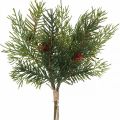 Floristik24 Ramas decorativas Navidad rama de pino artificial 31cm 2uds