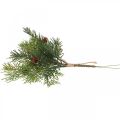 Floristik24 Ramas decorativas Navidad rama de pino artificial 31cm 2uds