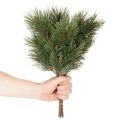 Ramo decorativo de ramas de pino artificiales para arreglos florales, 39 cm, 6 unidades. | Floristik24.es