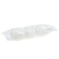 Floristik24 Huevo de plastico para colgar blanco 15cm 3ud
