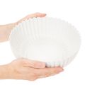 Bol decorativo acanalado, tamaño grande 25 cm | Floristik24.es