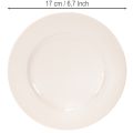 Platos redondos y sencillos para decoración y pequeños arreglos, 17 cm, 6 unidades. | Floristik24.es