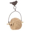 Floristik24 Soporte decorativo práctico para cintas, con forma de pájaro, estilo shabby chic.