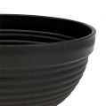 Floristik24 R-bowl plástico antracita Ø15cm, 10ud