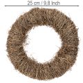 Floristik24 Aro de guirnalda de vid de 25 cm para manualidades y decoración.