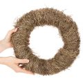 Corona de material natural, corona decorativa natural para proyectos de bricolaje, 35 cm | Floristik24.es
