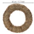 Corona de vid, sin tratar, redonda, corona natural para manualidades, 45 cm | Floristik24.es