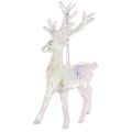 Floristik24 Adornos de renos acrílicos para árbol de Navidad, 14 cm, 4 unidades