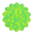 Puños Rondella Ø38cm Verde 50p | Floristik24.es