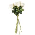 Rosas artificiales de tallo