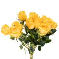 Rosa artificial de tallo