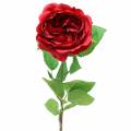 Floristik24 Rosa flor artificial roja 72cm