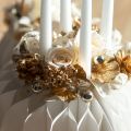 Rosas preservadas, decoración de mesa duradera para un ambiente romántico, decoración de boda, 5 cm, 6 piezas | Floristik24.es